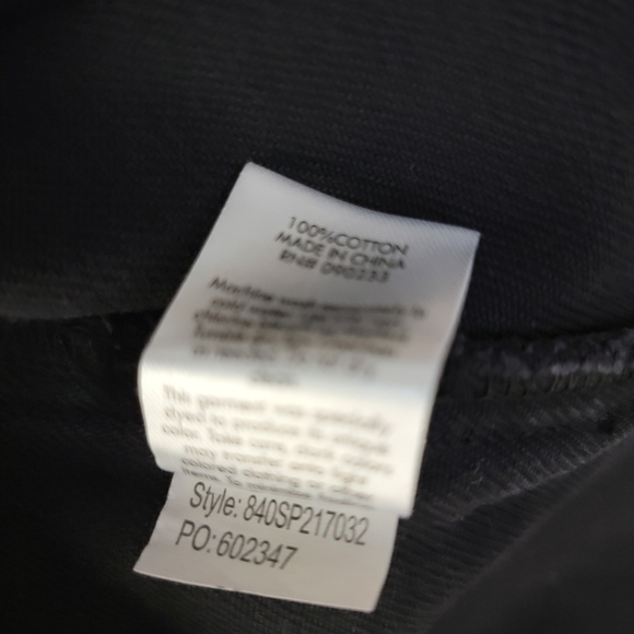 Pacsun Sz 25 Wrap Mini Denim Skirt Black NEW - Picture 8 of 8